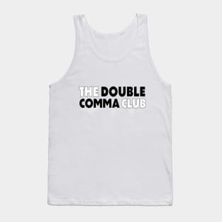 The Double Comma Club transparent Tank Top